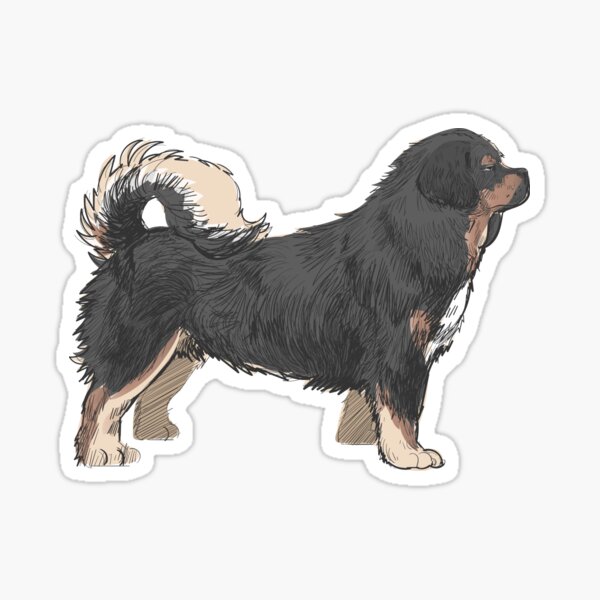 Tibetan Mastiff Stickers Redbubble