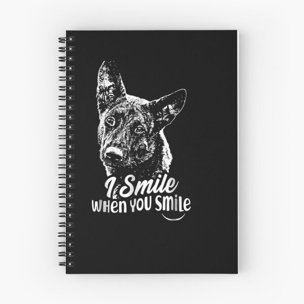 Item preview, I Smile Dutch Shepherd designed and sold by robinxam.
