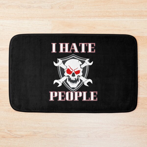 Item preview, Skull I hate people designed and sold by Topmel.