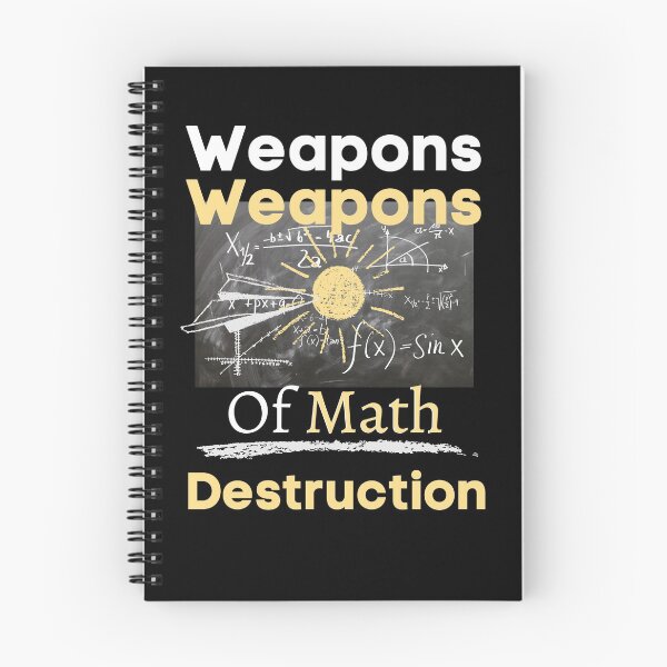 Item preview, Weapons Of Math Destruction Maths Teacher designed and sold by Flirt-Teez.