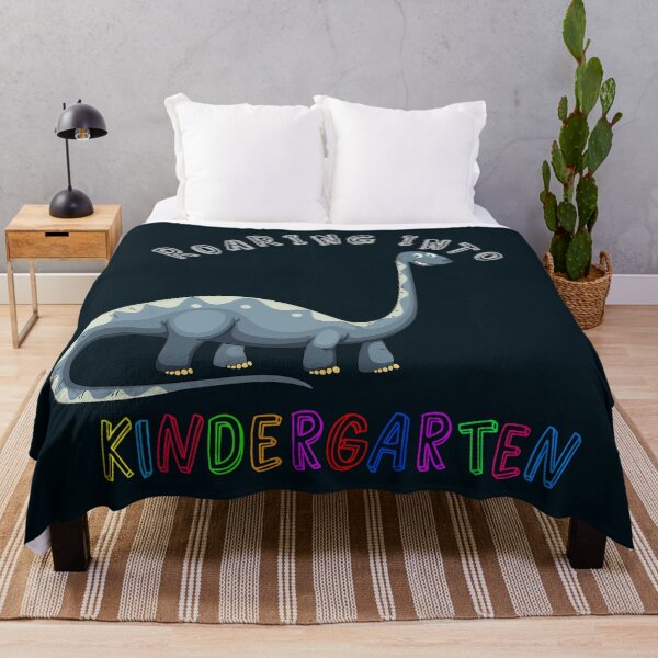 Item preview, Roaring Into Kindergarten Cute Dark Blue Dinosaur One Back to school design designed and sold by Olhado.
