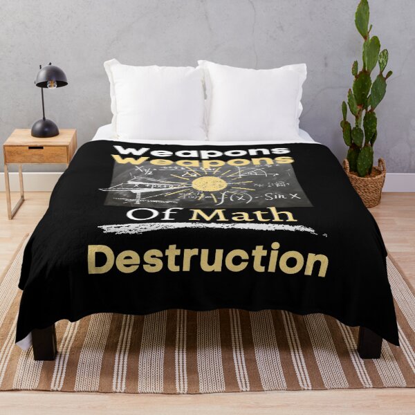 Item preview, Weapons Of Math Destruction Maths Teacher designed and sold by Flirt-Teez.