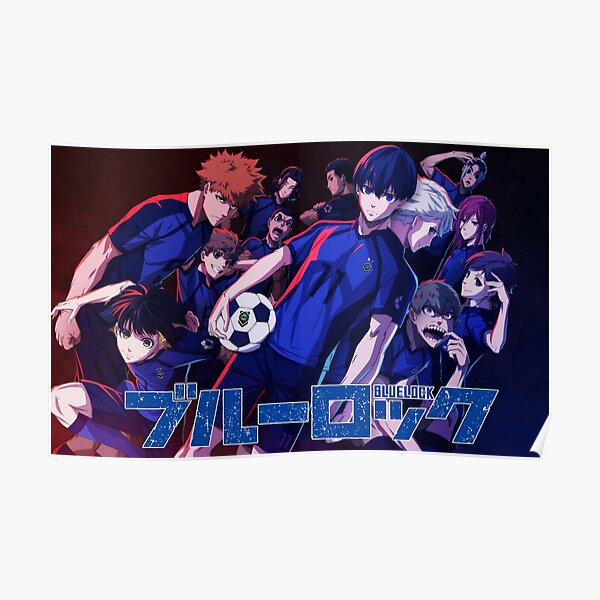 Serrure bleue Poster