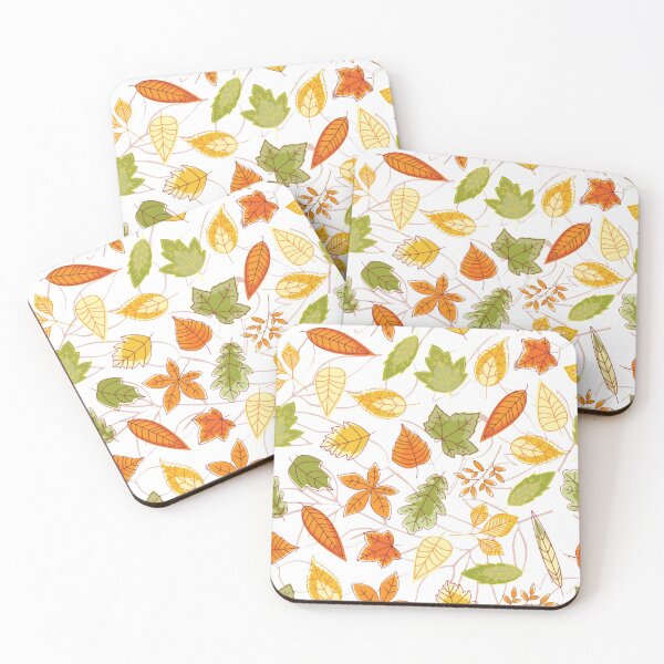 Item preview, Autumn Fall Leaves Patterned  designed and sold by Designs By YL.
