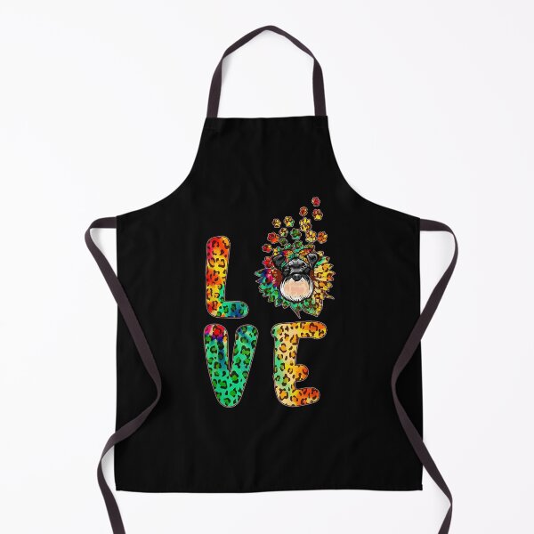 Item preview, Love Schnauzer Sunflower Tie Dye Leopard Dog Mom Mothers Day designed and sold by robinxam.