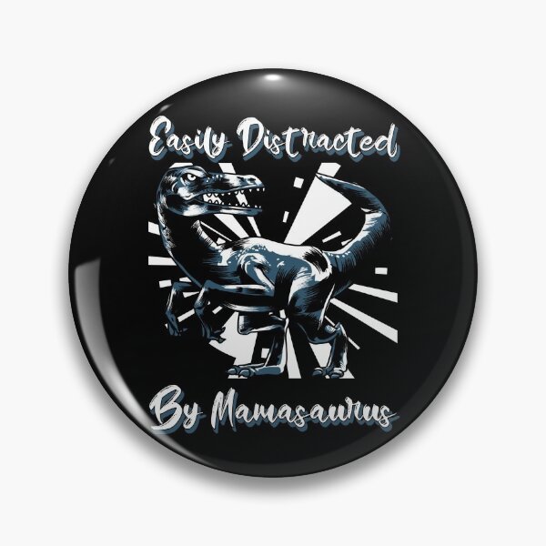 Item preview, easily distracted by mamasaurus designed and sold by ChaseCoClothing.