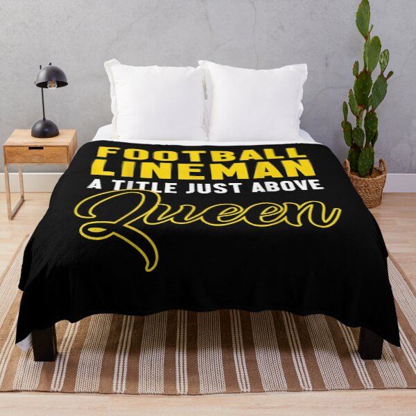 Item preview, Lineman Queen Above Offensive Defensive Player designed and sold by robinxam.