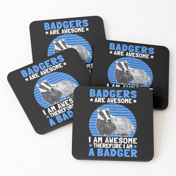 Item preview, Honey badger is great badger marten saying designed and sold by madgrfx.