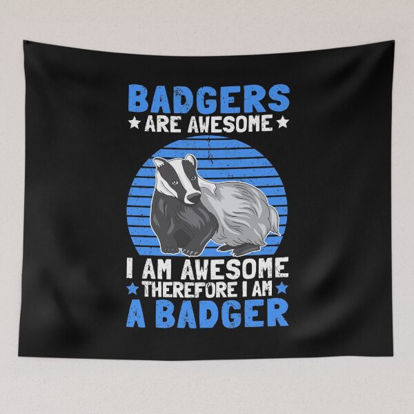 Item preview, Honey badger is great badger marten saying designed and sold by madgrfx.