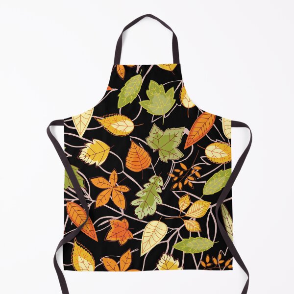 Artikelvorschau, Herbstlaub gemustert entworfen und verkauft von Designs By YL.