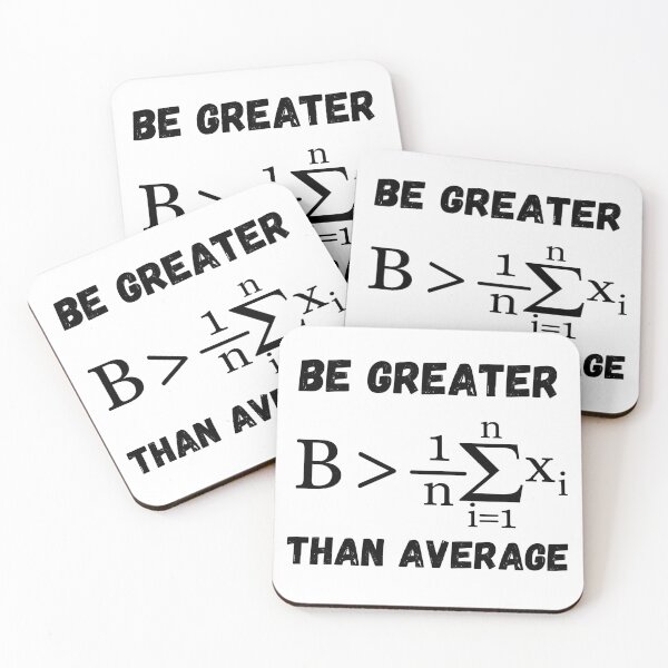 Item preview, be greater than average. math motivation. science is optimistic designed and sold by ronaldsonou.