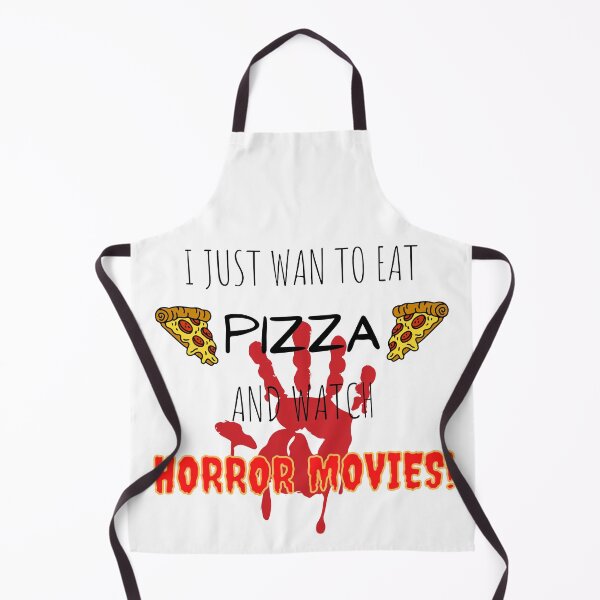 Item preview, I Just Want To Eat Pizza And Watch Horror Movies designed and sold by bahicharafe.