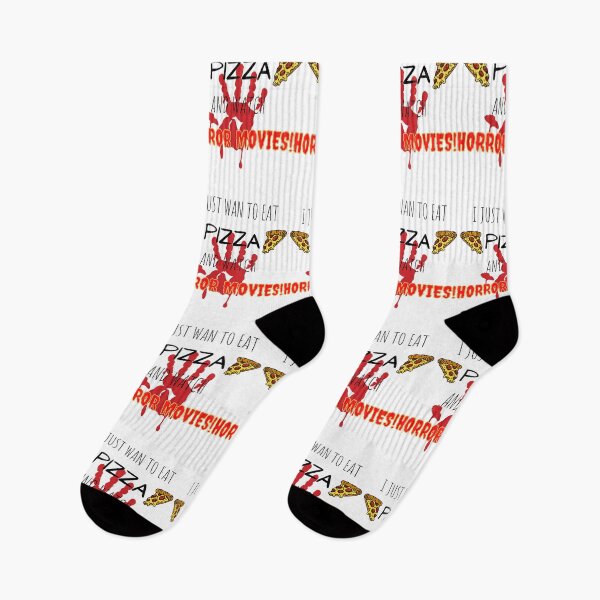 Item preview, I Just Want To Eat Pizza And Watch Horror Movies designed and sold by bahicharafe.