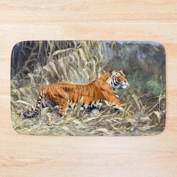 Item preview, Tiger by Wilhelm Kuhnert designed and sold by academic-art.