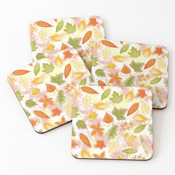 Item preview, Autumn Fall Leaves Patterned  designed and sold by Designs By YL.