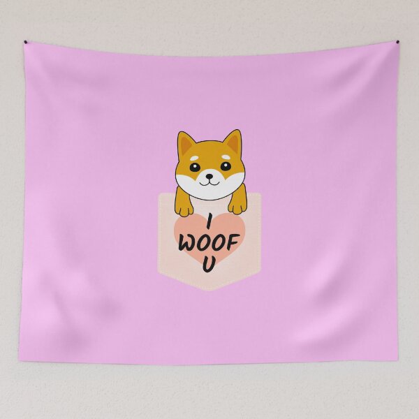 Item preview, I woof you - Dog Lovers designed and sold by Louay Oudi.