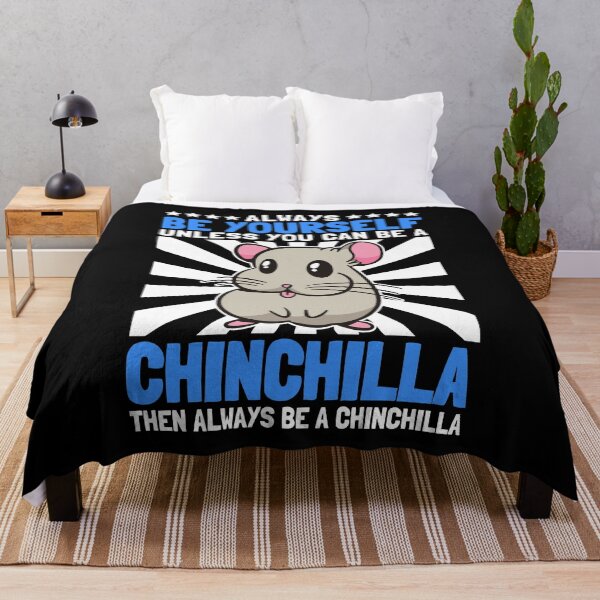 Item preview, Chinchilla be yourself woolly mouse rodent saying designed and sold by madgrfx.