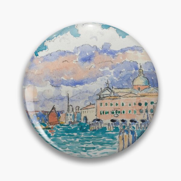 Item preview, Henri-Edmond Cross - Venice (1903) Original High Resolution Henri-Edmond Cross designed and sold by Go Logo Designs.