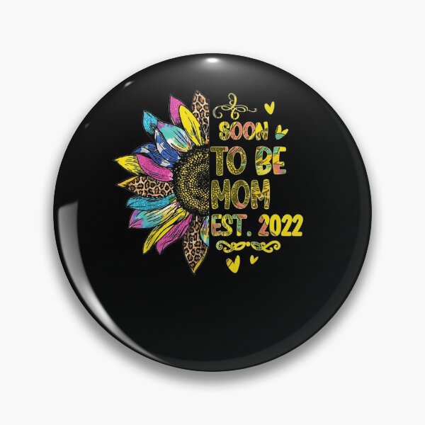 Item preview, Soon To Be Mom Est 2022 Leopard Sunflower designed and sold by robinxam.
