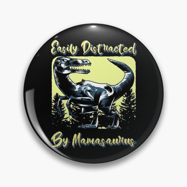 Item preview, easily distracted by mamasaurus designed and sold by ChaseCoClothing.