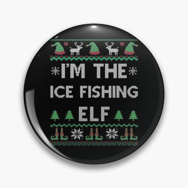 Artikelvorschau, Eisfischen Elf Hässliche Weihnachten entworfen und verkauft von robinxam.