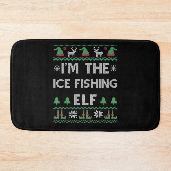Item preview, Ice Fishing Elf Ugly Christmas designed and sold by robinxam.