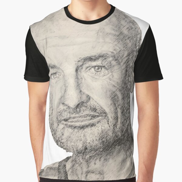 Terry O Quinn Pencil Portrait #1 Graphic T-Shirt