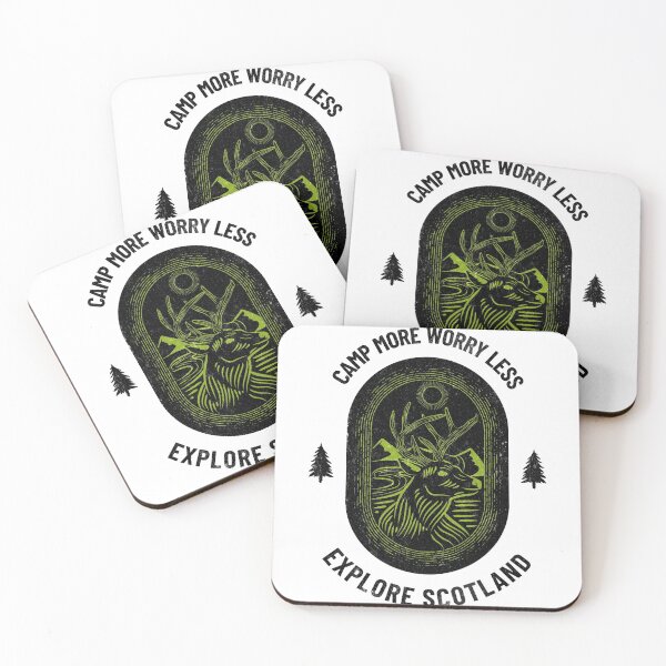 Item preview, Explore Scotland - Camp More Worry Less  designed and sold by ScotlandsBest.