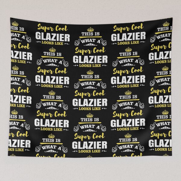 Item preview, THIS IS WHAT A SUPER COOL GLAZIER LOOKS LIKE designed and sold by T-shirtgallery.