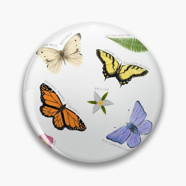 Item preview, Butterflies and Blooms designed and sold by Fernheart Designs.