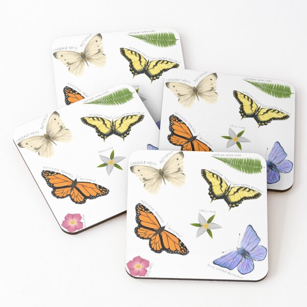 Item preview, Butterflies and Blooms designed and sold by Fernheart Designs.