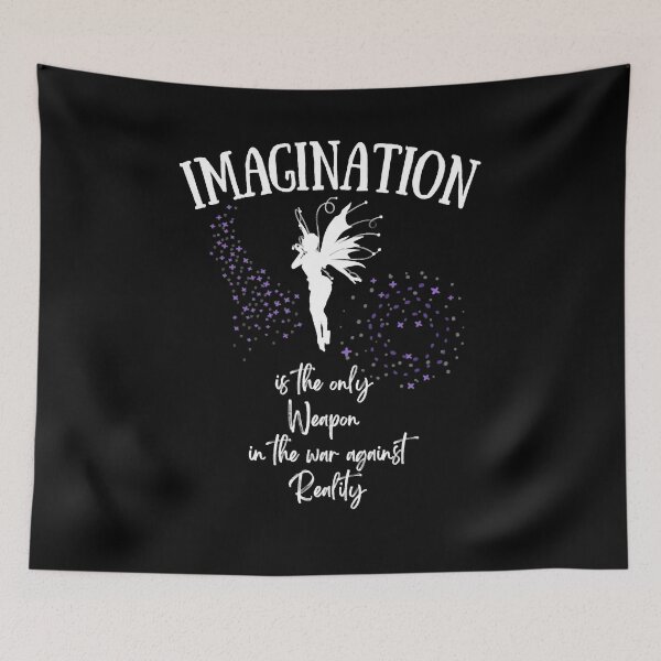 Item preview, Imagination is the only weapon against reality designed and sold by EasyPrintGift.