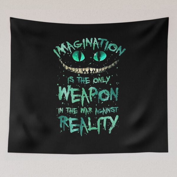 Item preview, Imagination is the only weapon against reality designed and sold by EasyPrintGift.