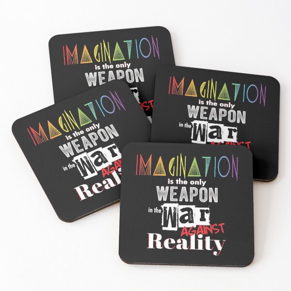 Item preview, Imagination is the only weapon against reality designed and sold by EasyPrintGift.