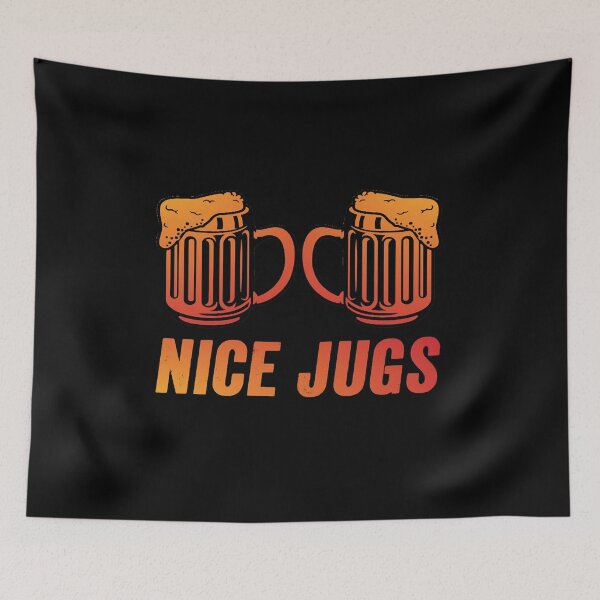 Item preview, Nice Jugs Funny Joke about melons and curves designed and sold by EasyPrintGift.