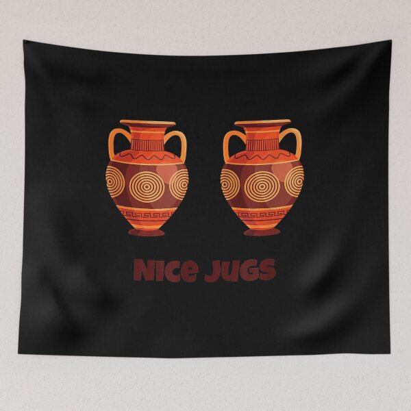 Item preview, Nice Jugs Funny Joke about melons and curves designed and sold by EasyPrintGift.