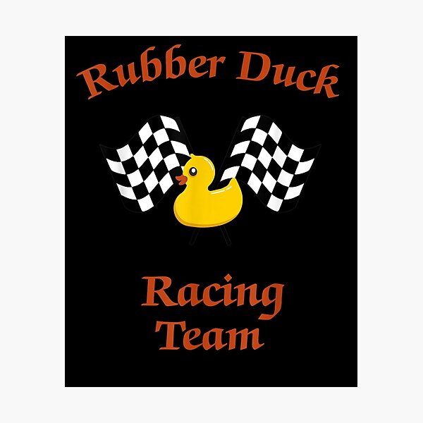Item preview, Rubber Duck Racing Team designed and sold by robinxam.