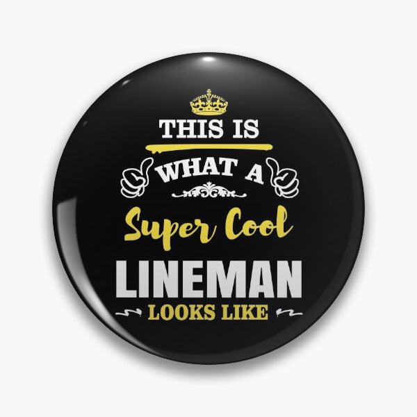 Item preview, THIS IS WHAT A SUPER COOL LINEMAN LOOKS LIKE designed and sold by T-shirtgallery.