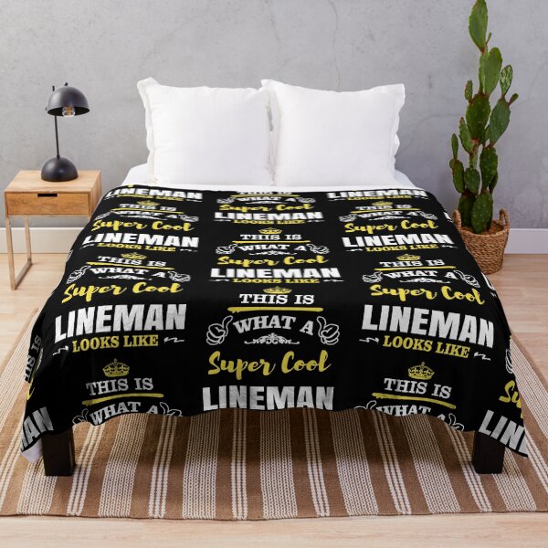 Item preview, THIS IS WHAT A SUPER COOL LINEMAN LOOKS LIKE designed and sold by T-shirtgallery.
