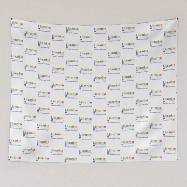 Item preview, Librarian the original search engine, super librarian, library science designed and sold by 732Studio.