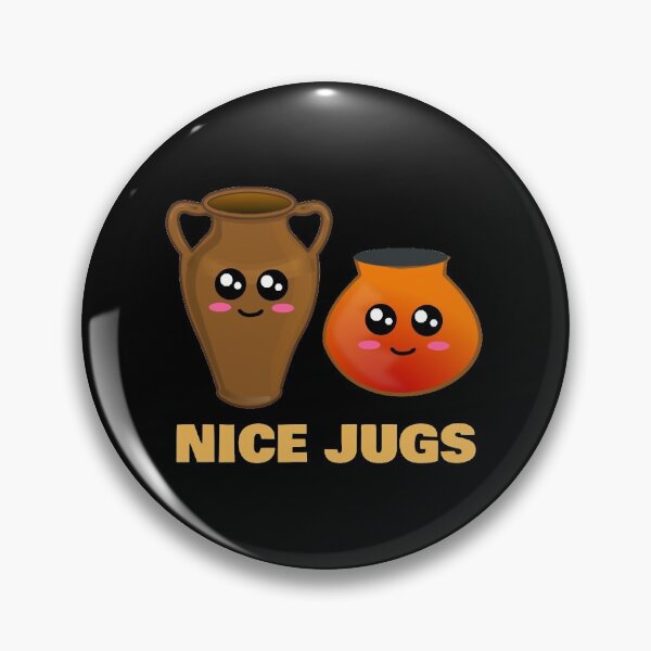 Item preview, Nice Jugs Funny Joke about melons and curves designed and sold by EasyPrintGift.