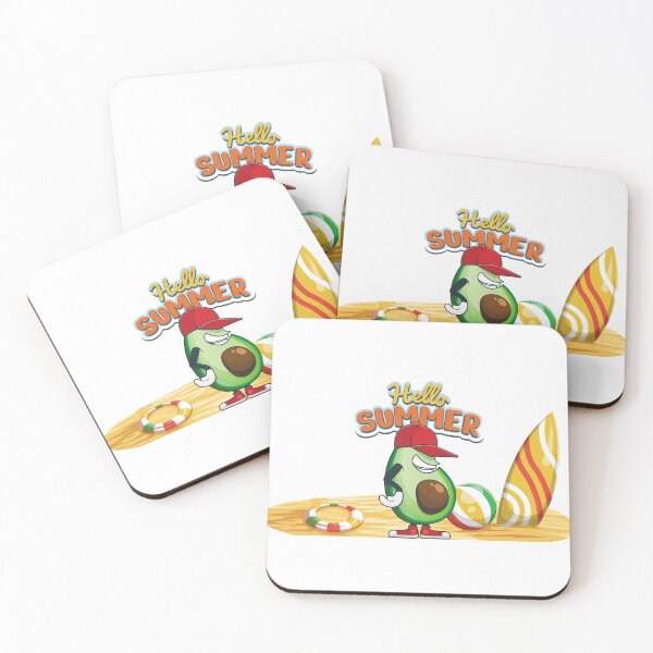 Item preview, funny avocado surfing designed and sold by YACINE-MALIKI.