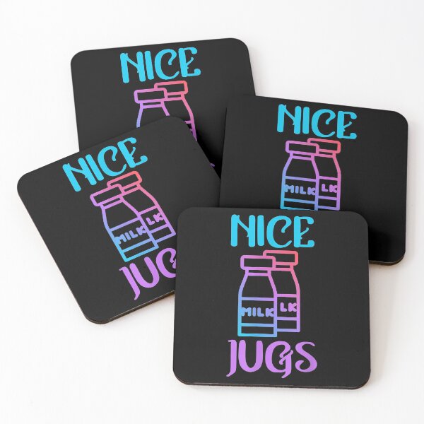 Item preview, Nice Jugs Funny Joke about melons and curves designed and sold by EasyPrintGift.