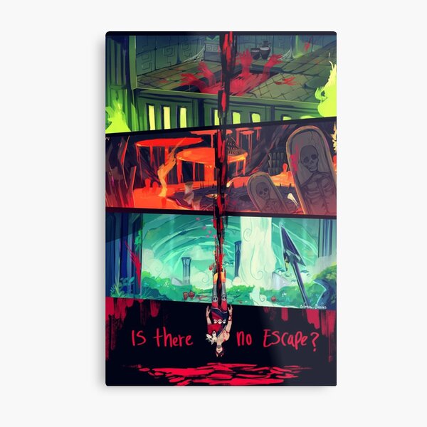 Hades Game Poster Metal Print