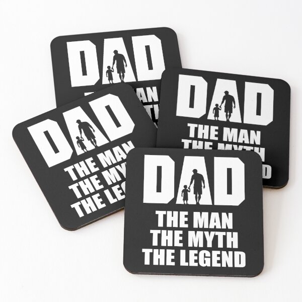 Item preview, Dad The Man The Myth The Legend designed and sold by P0kker.