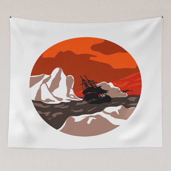 Item preview, Discovery of Death: At the Bloody Ocean - Bloody Sky Illustration designed and sold by DuqueJ.
