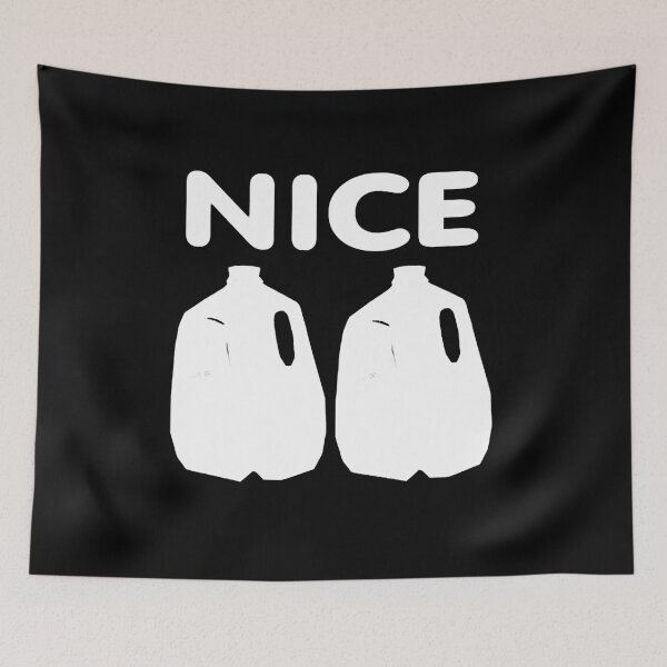 Item preview, Nice Jugs Funny Joke about melons and curves designed and sold by EasyPrintGift.