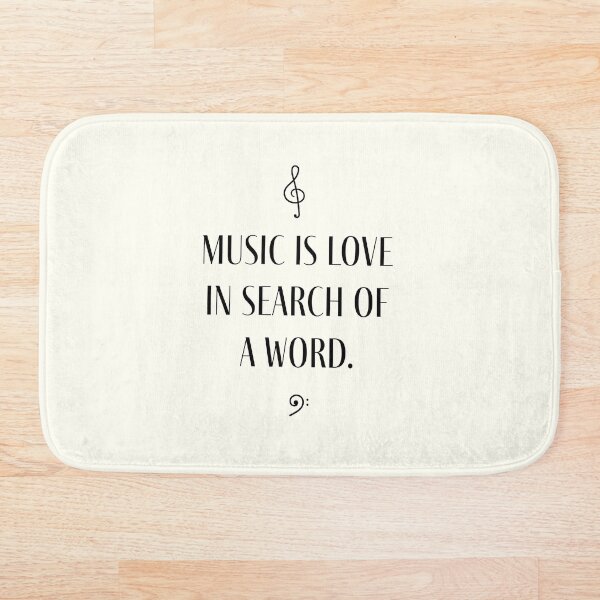 Item preview, Music is love in search of a word designed and sold by callapalustris.