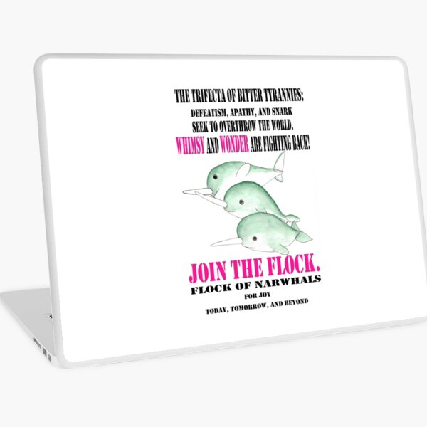 Join the Flock Laptop Skin