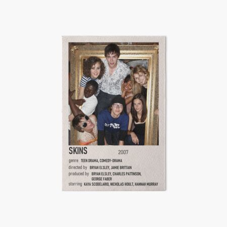 Skins 2007 Alternative Poster Art Board Print